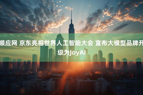 顺应网 京东亮相世界人工智能大会 宣布大模型品牌升级为JoyAI